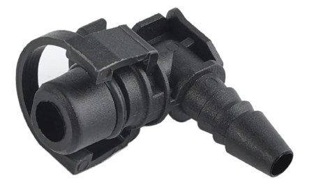 Соединитель (штуцер) патрубка подогрева дроссельной заслонки для двигателей GM/OPEL